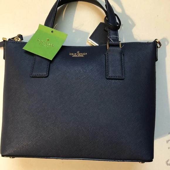 New Kate Spade Navy Blue Handbag - Picture 2 of 5